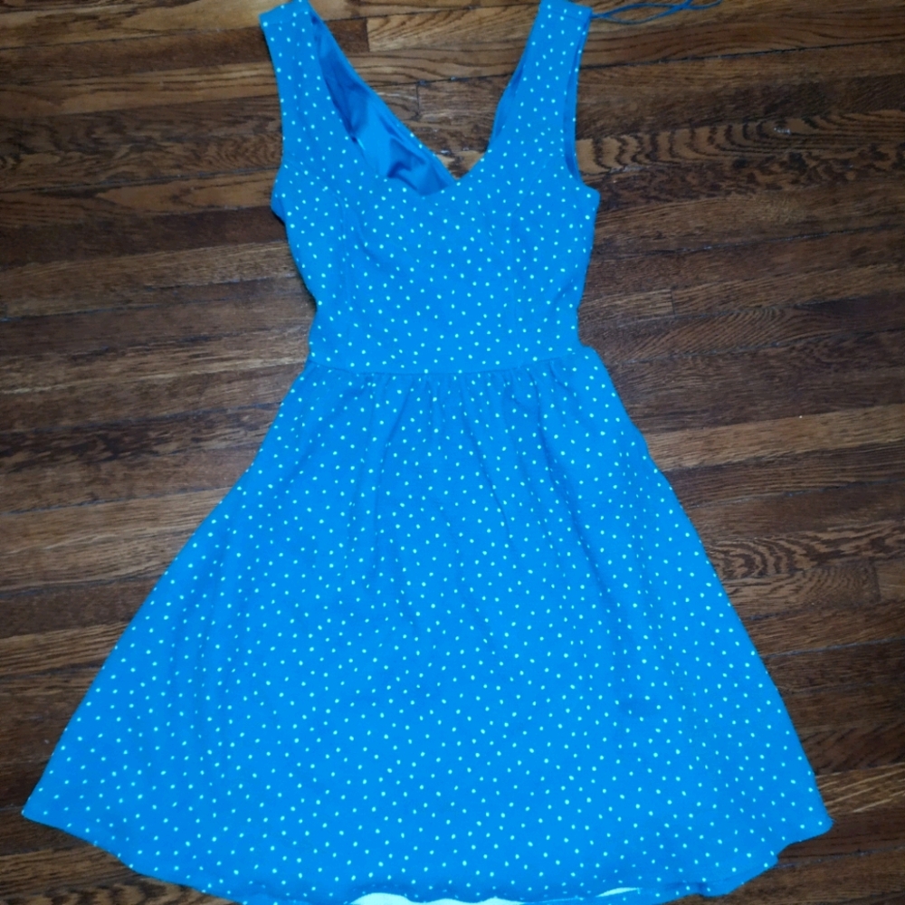 GUC LC Lauren Conrad dotted dress!